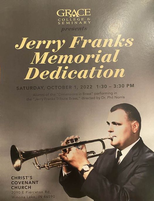 Jerry Franks Memorial Dedication